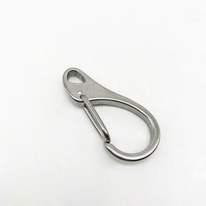 ห่วงคาราไบเนอร์ขนาดเล็กพวงกุญแจสเตนเลสสตีล304 50มม. - Product Image 3