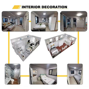 Sẵn sàng thực hiện 20ft 40ft sang trọng hiện đại prefab biệt thự cách nhiệt di động mở rộng container nhà 2 3 4 <span class=keywords><strong>5</strong></span> phòng ngủ di động nhỏ nhà - Product Image 6