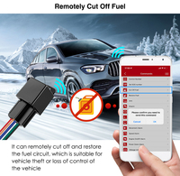 Rastreador GPS 4G MiCODUS MV730G, Dispositivo de Seguridad para Automóviles Antirrobo, Corte de Combustible, Rastreador GPS Oculto con Plataformas Duales