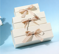 Boîte cadeau personnalisée avec logo, en carton ondulé, impression magnétique de luxe, pliable, emballage plat, boîte cadeau d'anniversaire Fujian