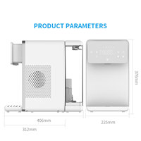 OLANSI personnalisé eau glacée RO purificateur d'eau système de générateur osmose inverse distributeur d'eau potable directe