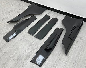 675lt phong cách sợi carbon bên váy cho McLaren MP4-12C 650S Side Bumper mở rộng môi - Product Image 3