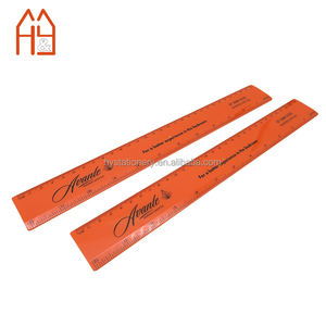 Vente en gros 30cm <span class=keywords><strong>Neon</strong></span> Highlight Règle Impression couleur Règles publicitaires Logo personnalisé et couleur - Product Image 3