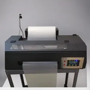 热卖高速A3 30厘米DTF打印机DX5打印头小型企业宠物数码t恤纺织热转印机