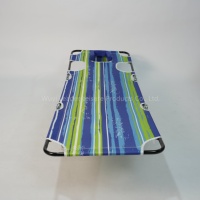 Sac à dos Leader Chaises de plage inclinables à plat, chaise de bronzage face vers le bas, lit de camp portable de camping pliant
