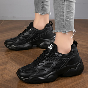 Autumn Sock Sneakers Women's Mesh Cushioning <b>EVA</b> Insole Casual Running Jogging Walking Shoes Slip on Loafers chunky shoes - Product Image 3