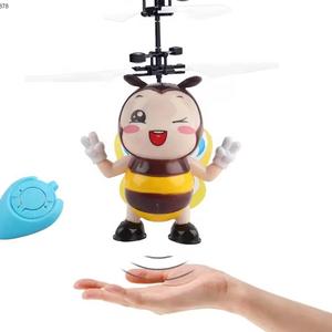 ของเล่นบินได้สำหรับเด็กใช้แบตเตอรี่แบบเหนี่ยวนำโดยแมลง RC ขนาดเล็ก - Product Image 1