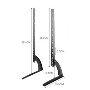 ขาตั้ง<span class=keywords><strong>ท</strong></span>ี<span class=keywords><strong>วี</strong></span>แบบตั้งโต๊ะเหล็ก V-STAR สำหรับ<span class=keywords><strong>ท</strong></span>ี<span class=keywords><strong>วี</strong></span>ขนาด 32-75 นิ้ว รับน้ำหนักได้ 50 กก. ติดตั้งง่าย - Product Image 2