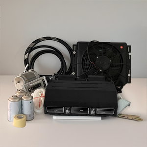 Compresor de aire acondicionado eléctrico Universal 12V A/C debajo del tablero Evaporador de CA Kit de aire acondicionado de coche <span class=keywords><strong>para</strong></span> coche viejo - Product Image 3