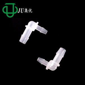 Conector de Manguera de Plástico en Forma de Codo de 90 Grados JU, Reductor de 1/2 Pulgada, Flexible, para Plomería Industrial - Product Image 3