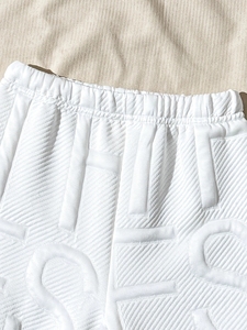 Nouveauté Ensemble de vêtements décontractés pour garçons Manches courtes T-<span class=keywords><strong>shirt</strong></span> à lettres + Shorts 2 pièces Tenue pour enfants - Product Image 5