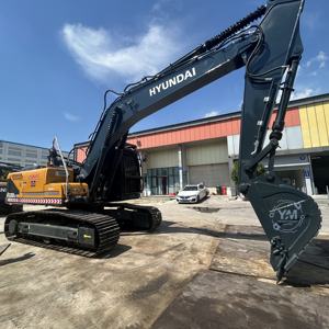 Pelle hydraulique sur chenilles Hyundai 225LC d'occasion (engrenage de la pompe de la boîte de vitesses du moteur)-20t Poids en ordre de marche Bonne condition pour la construction - Product Image 2