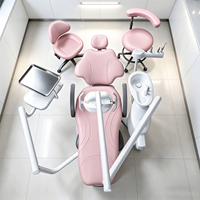 Fauteuil dentaire électrique métallique économique en gros avec appareil de radiographie, autoclave et caméra intra-orale pour dentiste