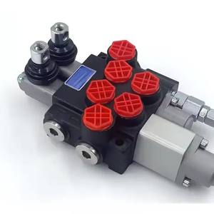 P40 1-7 Secciones Precio competitivo Monobloque Manual Bulgaria Válvula de control hidráulico Válvula P40 con carrete flotante - Product Image 5