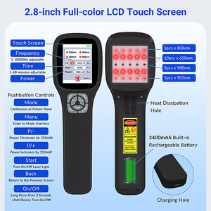Máquina de Terapia Láser de Alta Intensidad Portátil, Equipo Quiropráctico <span class=keywords><strong>para</strong></span> el Alivio del Dolor Articular y de Artritis con 980nm 905nm 808nm - Product Image 5