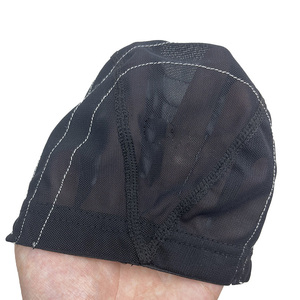 Tappo all'ingrosso per fare parrucche portatile all'ingrosso Private Label elastico vicino fascia frontale parrucca calza Caps - Product Image 5