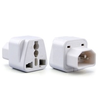 Adaptateur de prise universelle UPS, prise de conversion 3 broches PDU vers IEC C14