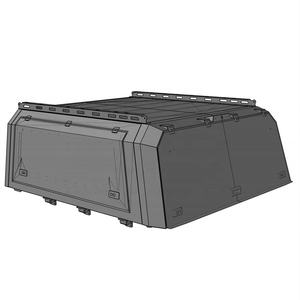 Couverture arrière rigide de voiture 4x4 pour Jeep Gladiator JT <span class=keywords><strong>2022</strong></span>, auvent arrière en acier - Product Image 1