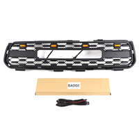 Kit de carrosserie de voiture en gros, remplacement de la calandre de voiture avec lumières LED, calandre avant adaptée à Toyota RAV4 2006-2008