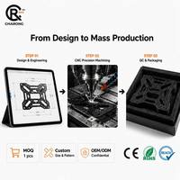 Pièces de drone en fibre de carbone usinées sur mesure selon dessin, usinage CNC, tournage, perçage