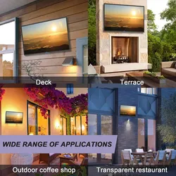 ทีวี LCD ระบบ <span class=keywords><strong>Web</strong></span> <span class=keywords><strong>OS</strong></span> ขนาด 65 นิ้ว มาตรฐาน IP55 รองรับแสงแดด พร้อมลำโพงในตัวและมุมมองกว้าง สำหรับโรงแรมและรีสอร์ท - Product Image 5