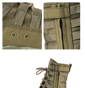 Botas Tácticas de Combate Verdes DFDB01 Ligeras, Transpirables y Antideslizantes, Hechas en China, Otros Materiales - Product Image 5