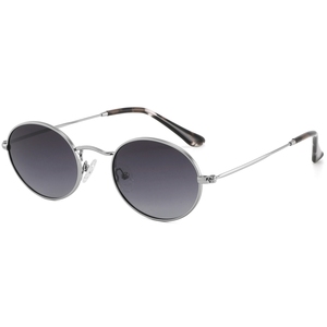 Gafas de Sol Redondas con Marco Metálico, Protección UV400, Estilo Retro, Unisex, Protección Solar para Adultos - Product Image 1