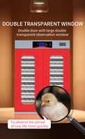 Incubateur Intelligent WONEGG EW-1000 à Œufs avec Rotation Automatique, Prix de Gros et Certifié CE/FDA pour l'Exportation