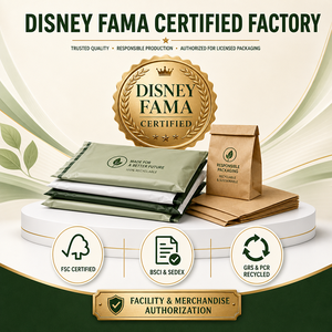 Sacs à fermeture éclair FAMA approuvés par <span class=keywords><strong>Disney</strong></span>, sacs de rangement scellés SB54 Act Eco Zip pour vêtements, en couleurs variées - Product Image 3