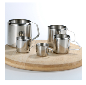 DFC0625 100ml 150ml <b>200ml</b> 350ml 600ml 1000ml 1500ml 2000ml Stainless Steel Coffee <b>Milk</b> Cup Pot - Product Image 2
