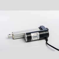 Actionneur linéaire télescopique industriel compact JS35H02 12V 24V DC, actionneur électrique robuste