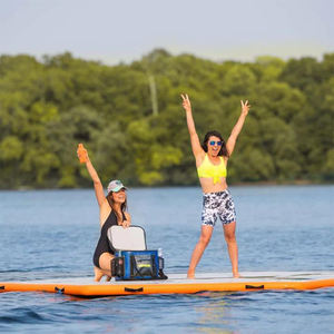 <span class=keywords><strong>Loisirs</strong></span> <span class=keywords><strong>Eau</strong></span> <span class=keywords><strong>Loisirs</strong></span> Hexagonal Dock Gonflable 6 Personne Île Maille <span class=keywords><strong>Centre</strong></span> Île Flottante Lac Piscine Partie Radeau Avec-Pompe - Product Image 5