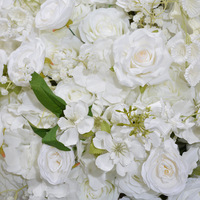 Premium Witte Lelie Van De Vallei Gemengde Roze Zijde Bloemenbal Kunstmatig 50Cm Middelpunt Voor Bruiloft Evenement Bankettafel Decor