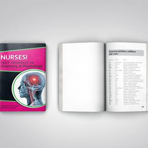 Y tá! Kiểm tra chính mình trong giải phẫu và sinh lý y học sách giáo khoa in ấn nhỏ moq may ràng buộc hoàn hảo ràng buộc RÀNG BUỘC - Product Image 4
