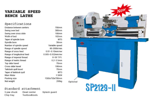 Xuất Khẩu Sang Nam Mỹ HOT Torno Hướng Dẫn Sử Dụng Không Phải Cnc SP2124/JD1022V Kim Loại Nhỏ Băng Ghế Dự Bị Máy Tiện FC250V - Product Image 4