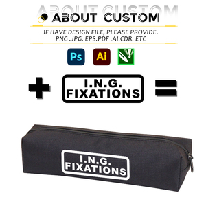 Ý Tưởng Quà Tặng Tùy Chỉnh Oxford Vải Dây Kéo Bút Chì Túi Với Logo Bán Buôn Di Động Văn Phòng Phẩm Lưu Trữ Túi Bút Pouch Trường Hợp - Product Image 3