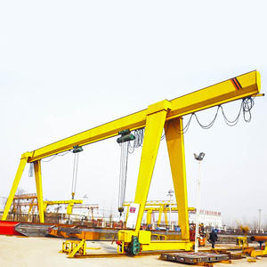 बाहरी सामग्री उठाने वाली इलेक्ट्रिक रेल प्रकार कैंटिलीवर गैन्ट्री क्रेन 16 टन - Product Image 6