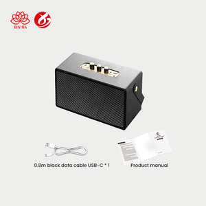 Loa Bluetooth Máy Tính Để Bàn Bằng Gỗ Retro Âm Lượng Cao Loa Siêu Trầm Loa Di Động - Product Image 5