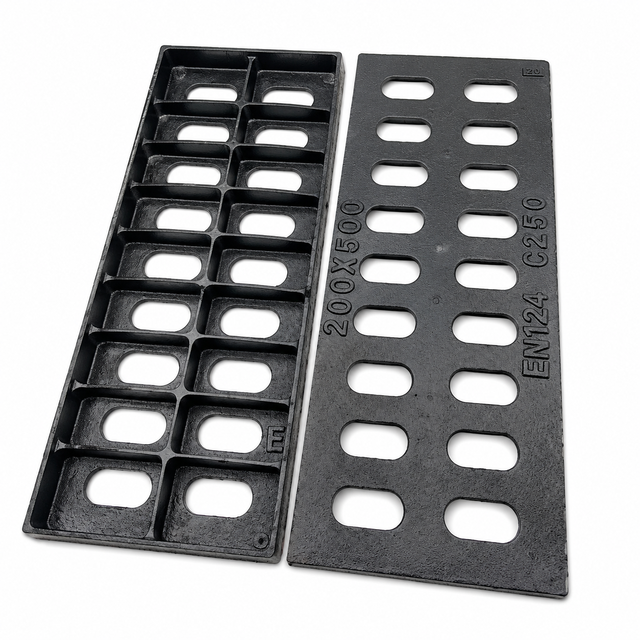 Cast Iron Drain Grating for Municipal Stormwater and Drainage Channels