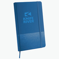 Couverture en papier artistique avec impression de logo personnalisé, journal relié rigide A5, 80 feuilles, reliure thermique, pages intérieures