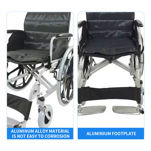 Silla de ruedas plegable de pie Manual, venta al por mayor, exportación de Vietnam - Product Image 4