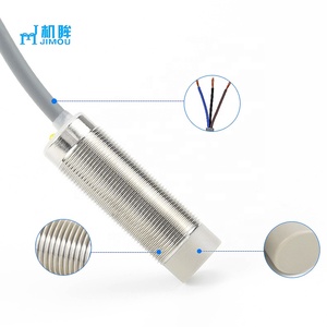 12V hoặc 24V DC 3 dây M18 loạt PNP 5 mét khoảng cách inductivo Cảm biến tiệm cận cảm ứng chuyển đổi - Product Image 5