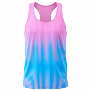 Wholesale Women's Athletic Tank Top Gym Running Workout Shirt Running Singlet Seamless Running Vest