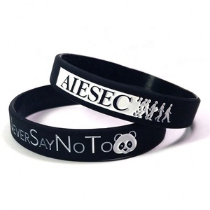 Borussia Dortmund Dây Đeo Cổ Tay Aiesec Màu Đầy Mã Vạch Silicone Vòng Đeo Tay Bohemia Phong Cách Vàng Garnet Cho Quà Tặng Các Bên PT950 - Product Image 1