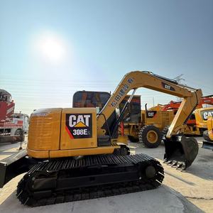 Excavatrice hydraulique sur chenilles d'occasion CAT 308 308e 308E2 305/306/307E2 en bon état de fonctionnement pour creuser dans une ferme - Product Image 1