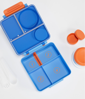 Luxuriöse Smarte BPA-Freie Thermische Bento-Boxen mit Besteck Auslaufsicher Mikrowellengeeignet Spülmaschinenfest Tragbar für Büro/Schule Luftdicht