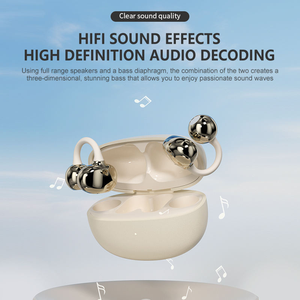 Nhà máy OEM kw15 thể thao EarBuds Ear-Clip không dây TWS JL dài thời gian chơi xương dẫn tiếng ồn hủy bỏ bt5.4 IPX5 âm thanh stereo - Product Image 2