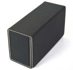 Boîte de rangement pour jeux de cartes de haute qualité, grise, avec double compartiment pour cartes, capacité de 220+ cartes - Product Image 3