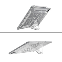 Étui de tablette transparent antichoc en TPU avec support et emplacement pour stylet pour Lenovo Pad Pro 12.7"/2025/ Idea Tab Pro (TB373FU/TB375FC)