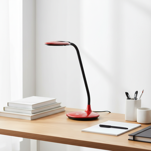 Eingebaute Flexible Lupe LED-Schreibtischlampe Sensor-Touch-Schalter ABS Augenschonende Basis Einfache Fokussierung Dimmbar Moderne Leselampe - Product Image 4